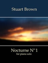 Nocturne No 1 piano sheet music cover